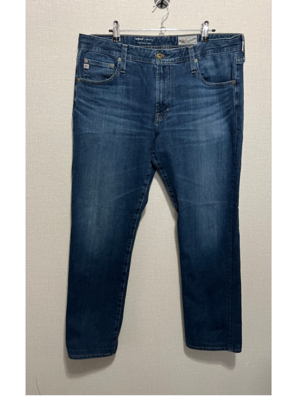 AG Adriano Goldschmied Graduate Tailored Leg Medium Wash Denim Jeans